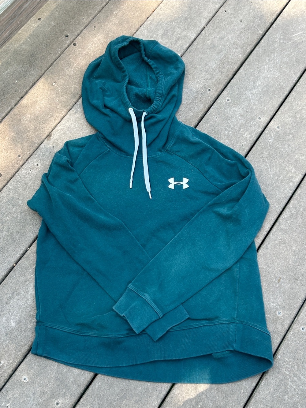 Under Armour Deep Teal Hooded Pullover Hoodie
